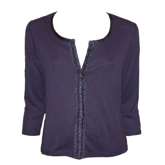 Precis Petite Navy Blue Cardigan. Size XL / 18