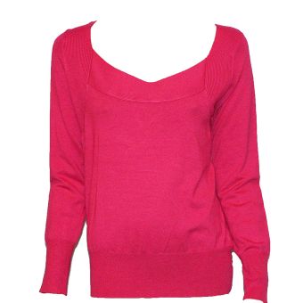 M&S Super Soft Scoop Neck Long Sleeve Jumper