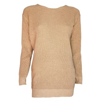 Wallis Scoop Neck Long Sleeve Long Length Jumper