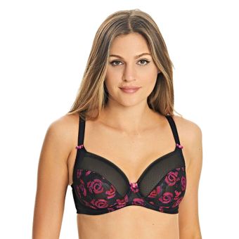 Freya Girl About Town Underwired Non Padded Side Support Bra. Size 30G