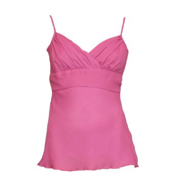 Select V-Neck Wrap Bodice Strappy Tunic Top