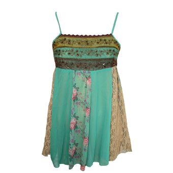MONSOON Embroidered Chiffon Cami Top