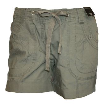 Dorothy Perkins Khaki Lightweight Cargo Shorts. Size 8