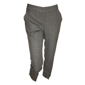 Dorothy Perkins Smart Grey Capri Pants/Cropped Trousers