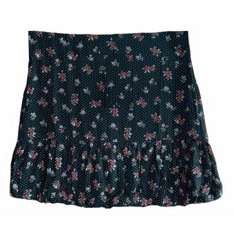 Miss Selfridge Petites Ditsy Floral Pull-On Jersey Mini Skirt