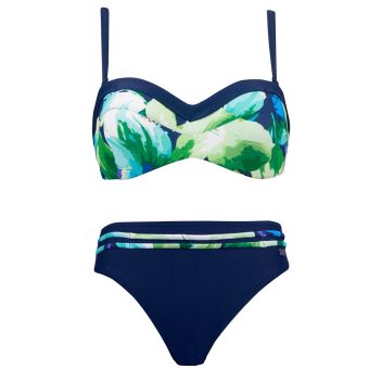 Naturana Padded Underwired Bandeau Bikini Set - Style 72434 - Size 10 / 32B