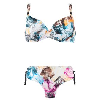 Naturana Women's Padded Underwired Bikini Set - Style 72452 - Size 10 / 32B