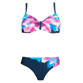 Naturana Underwired High Leg Bikini Set - Style 72469 - Size 10 / 32B