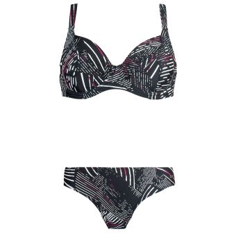 Naturana Women's Underwired Bikini Set - Style 72479 - Size 10 / 32B