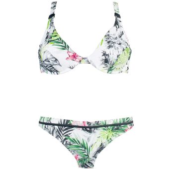 Naturana Underwired High Leg Bikini Set - Style 72484 - Size 10 / 32B