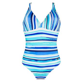 Naturana Non-Wired Swimsuit with Soft Cups - Style 73135. Size 10 / 32B