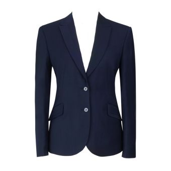Brook Taverner Novara Navy Pinstripe Suit Jacket. Size 12L
