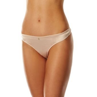 Gossard SuperBoost Nude Satin Thong
